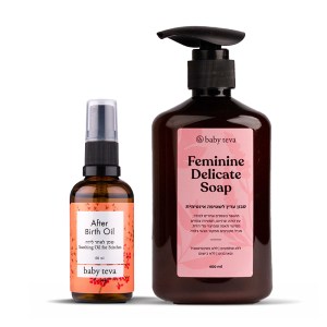 תרסיס וסבון לאחר לידה